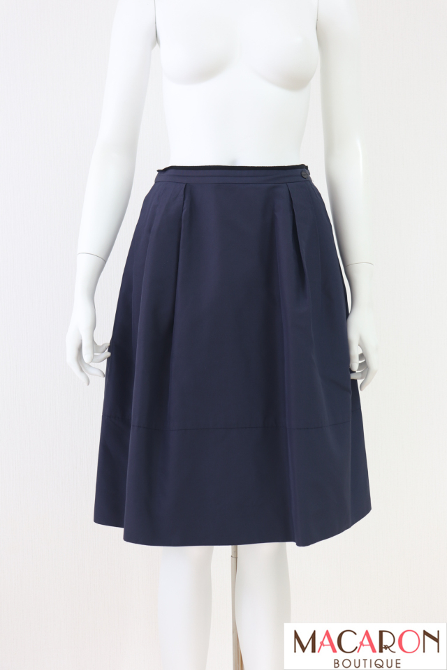 【SALE】FOXEY BOUTIQUE(フォクシー）　シルクグログランスカート　35377