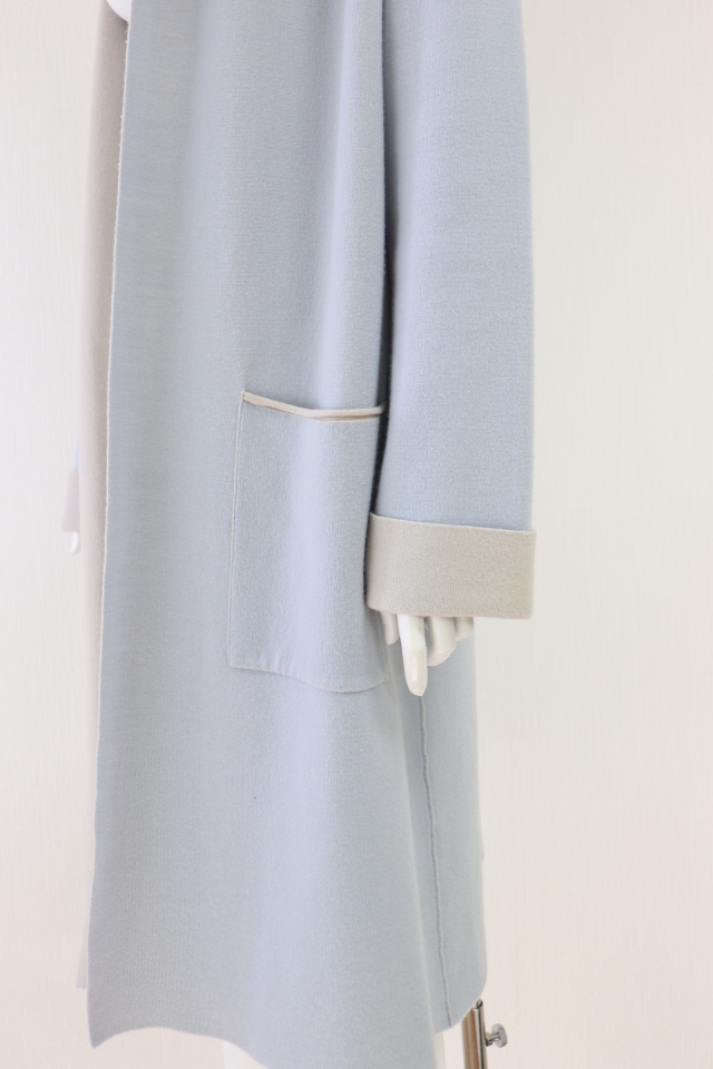 FOXEY BOUTIQUE(フォクシー） フード付きニットコート 40105