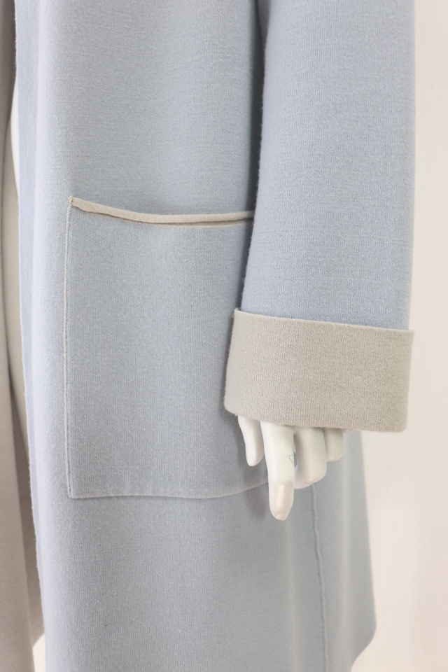 FOXEY BOUTIQUE(フォクシー） フード付きニットコート 40105