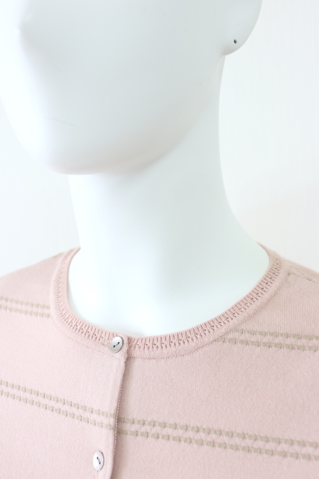 ☆FOXEY/フォクシーレーヨンポリエステルスクエアカーディガン40