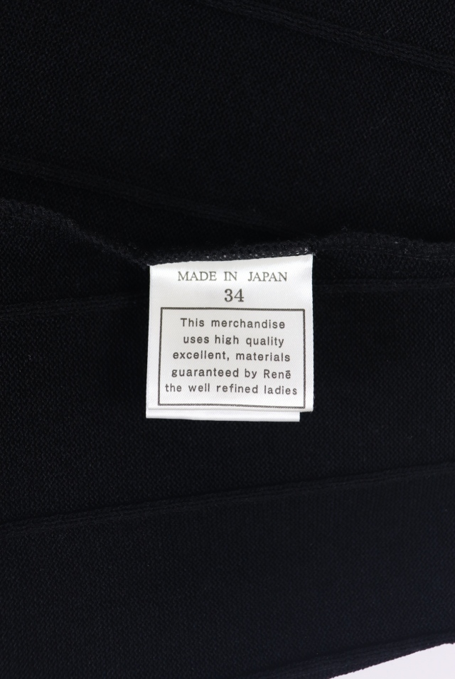 Rene（ルネ） パフスリーブニットワンピース 6412990