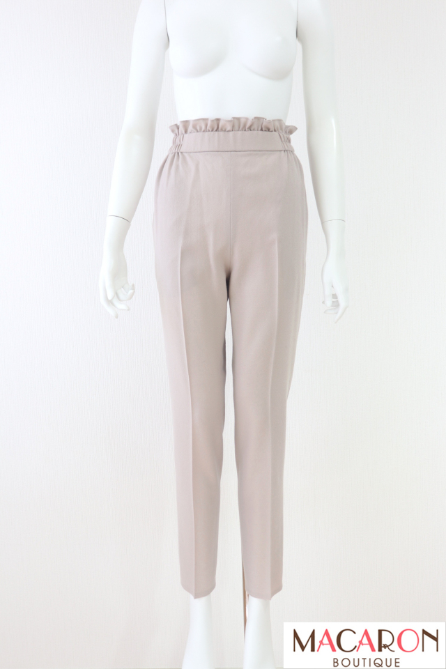 Rene（ルネ）　フリウエストウールパンツ　6345010