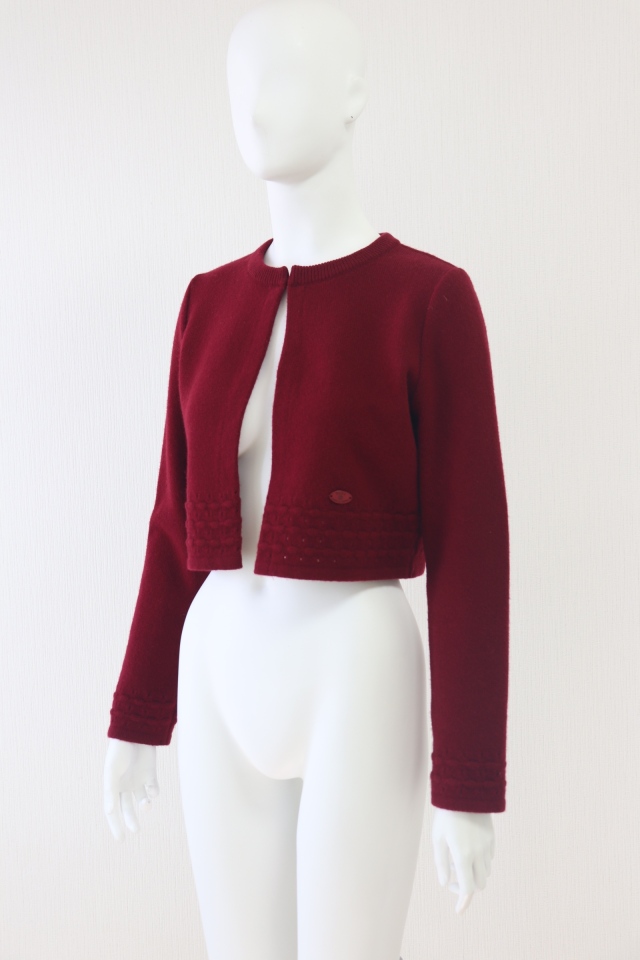 Rene（ルネ） ウールショート丈カーディガン 5442125