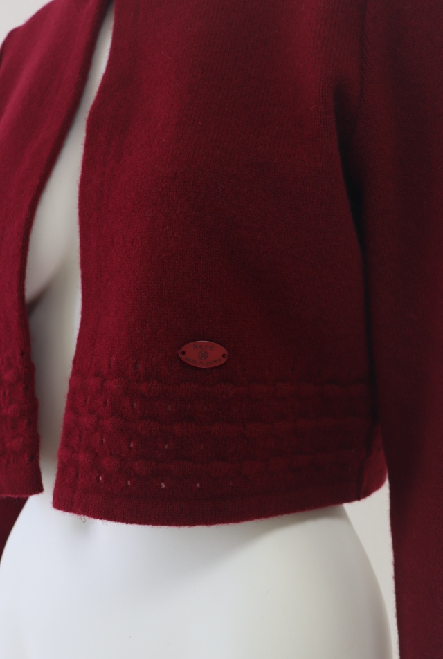 Rene（ルネ） ウールショート丈カーディガン 5442125