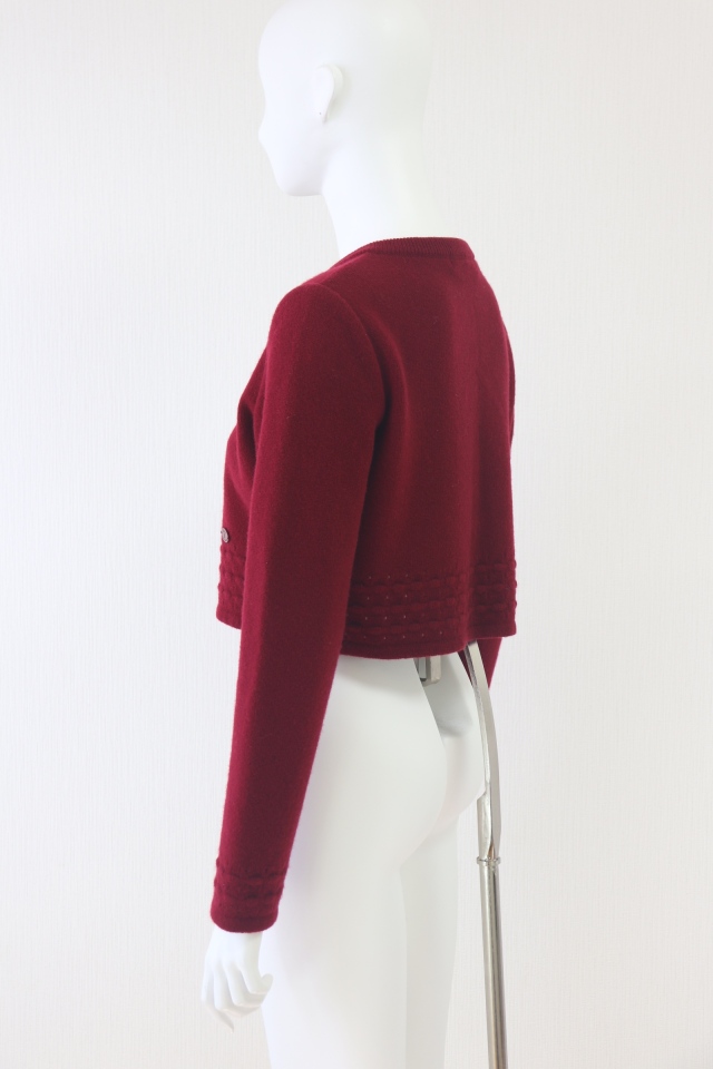 Rene（ルネ） ウールショート丈カーディガン 5442125