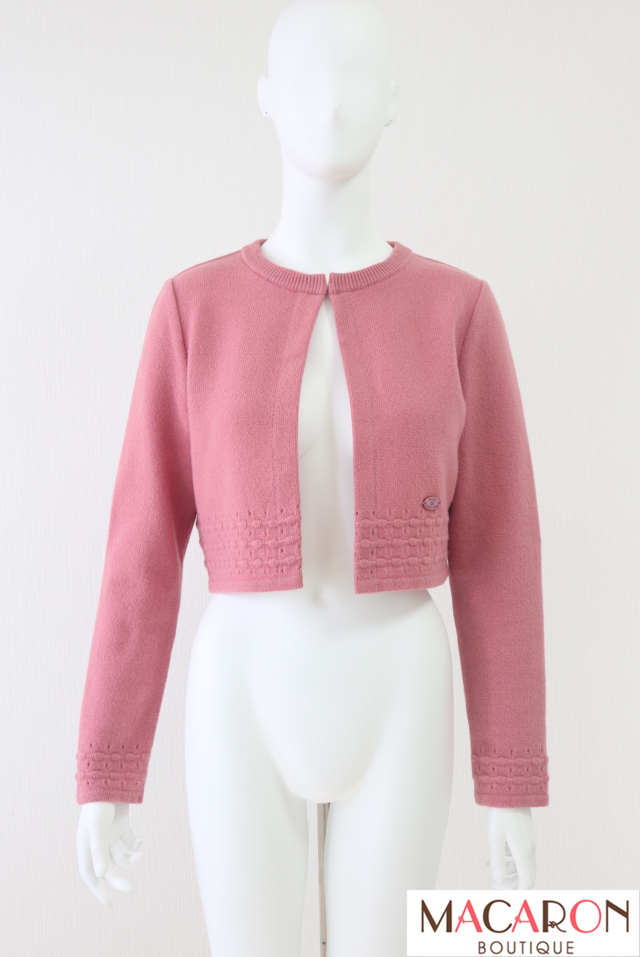 Rene（ルネ）　ウールショート丈カーディガン　5442120