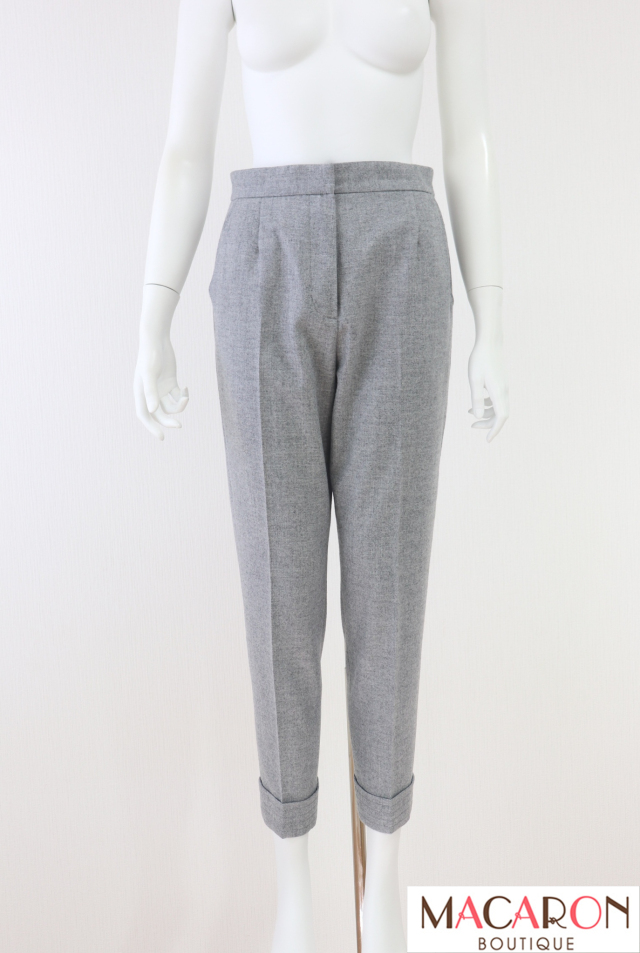 Rene(ルネ) 裾ダブルウールパンツ 6145020