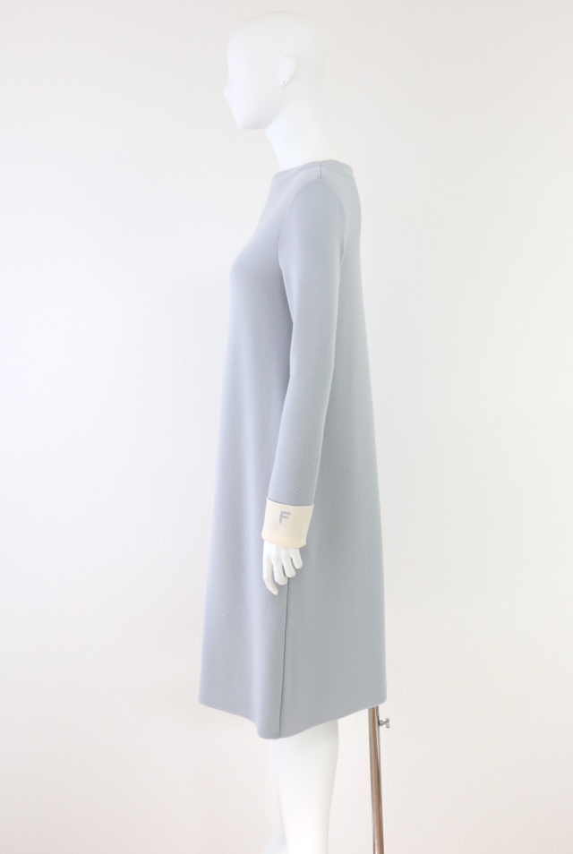 FOXEY BOUTIQUE(フォクシー) Letter F グレースウールニットワンピース