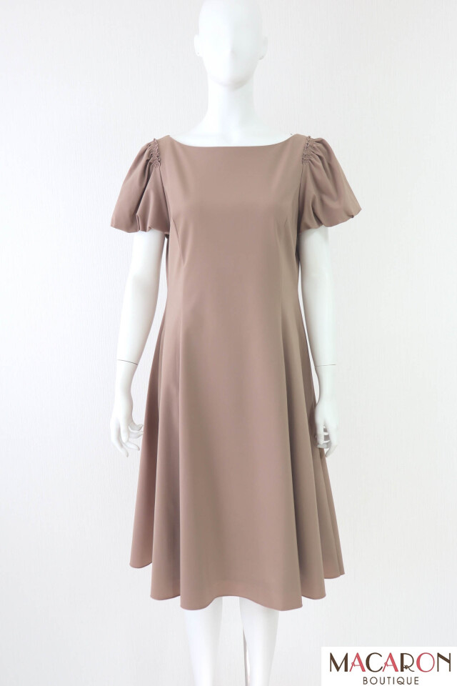 FOXEY NEWYORK(フォクシー） Gardenia Tea Dress バルーンスリーブ  