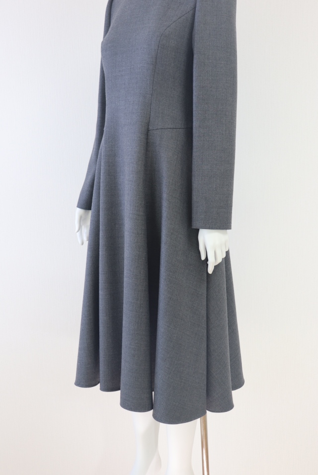 FOXEY BOUTIQUE(フォクシー) Precieuse 白襟ウールワンピース 42284