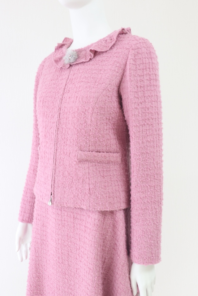 Rene（ルネ） ツイードジャケット＆スカートセットアップ 6443150 6444070