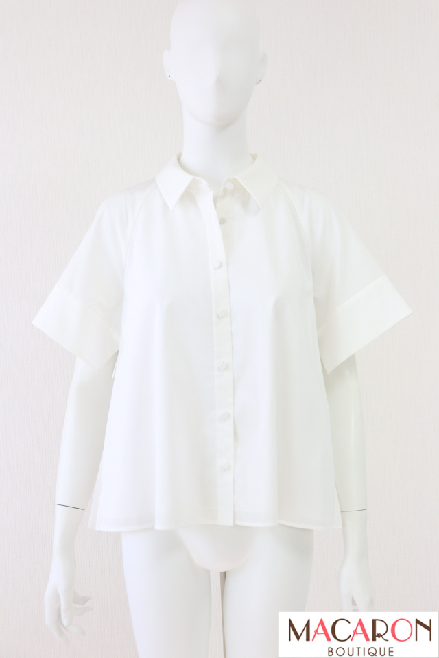 FOXEY BOUTIQUE(フォクシー)　Modern Plisse　後ろプリーツブラウス　44663