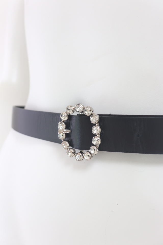 Rene（ルネ） スワロフスキーレザーベルト