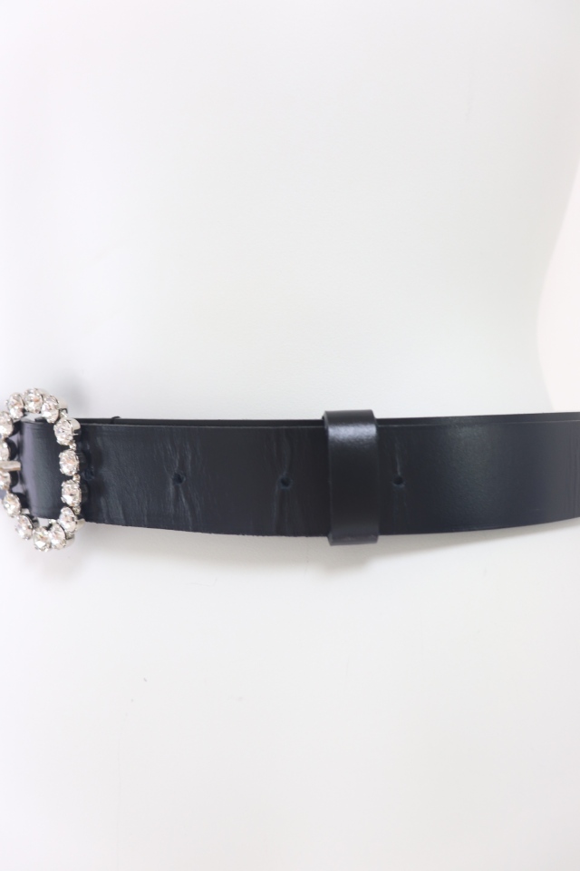 Rene（ルネ） スワロフスキーレザーベルト