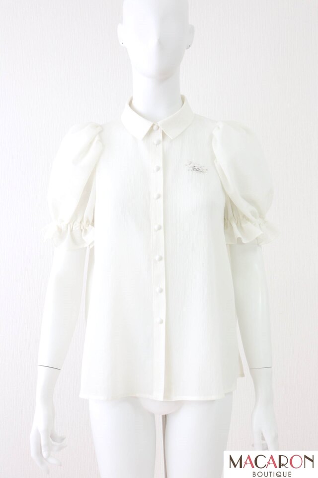 ルネ ブラウス ホワイト Rene（ルネ）ブラウス 白 サイズ:36(XS位