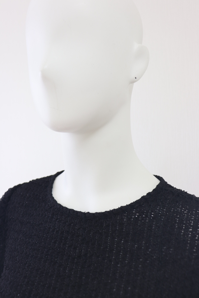 Rene（ルネ） 長袖透かし編みニットトップス 6547020