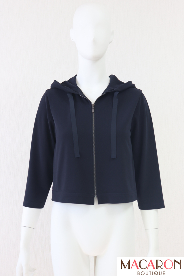 FOXEY NEWYORK(フォクシー）　マットストレッチジャージーパーカ　42292