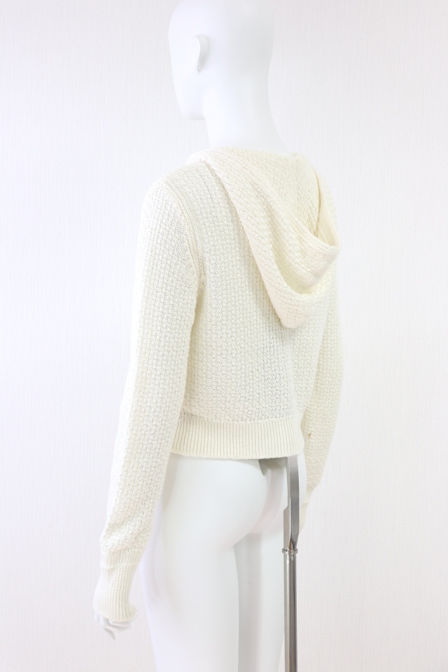 FOXEY BOUTIQUE(フォクシー） リネンニットパーカ カーディガン 41890