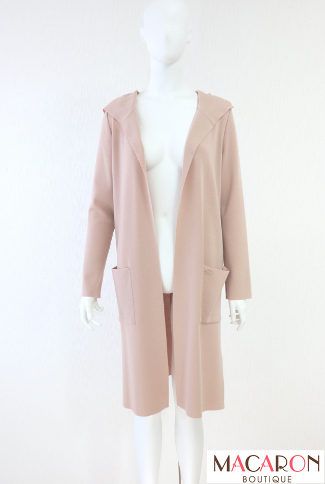 FOXEY BOUTIQUE(フォクシー) フード付きロングカーディガン 39200