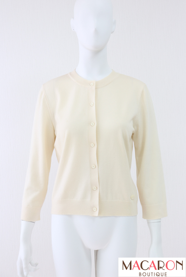 FOXEY BOUTIQUE(フォクシー) 七分袖ウールカーディガン 36249