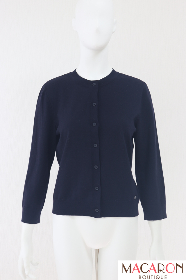 FOXEY BOUTIQUE(フォクシー) 七分袖ウールカーディガン 36249