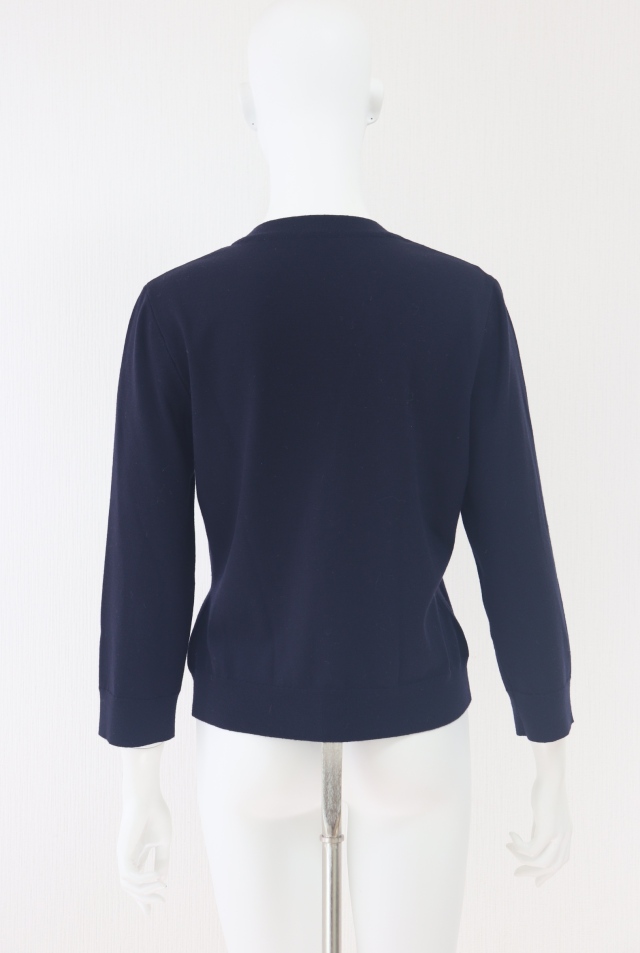 FOXEY BOUTIQUE(フォクシー） 七分袖ウールカーディガン 36249