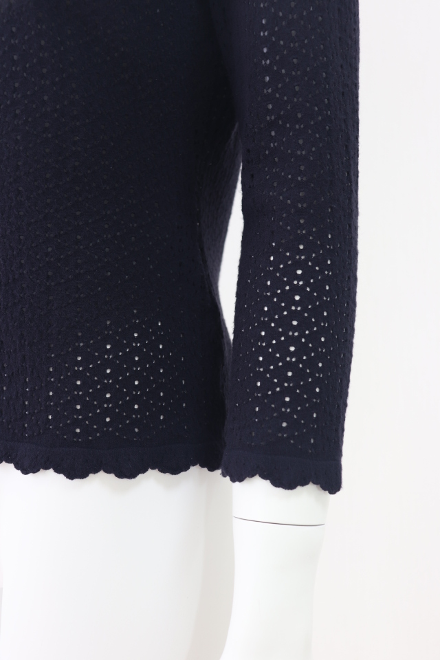 FOXEY BOUTIQUE(フォクシー) Flower Lace レーヨンブレンド