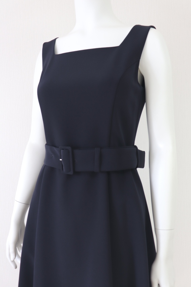 FOXEY NEW YORK フォクシー クラシックD ワンピース ベルト半袖 FOXEY NEW YORK フォクシー クラシックD ワンピース ベルト半袖