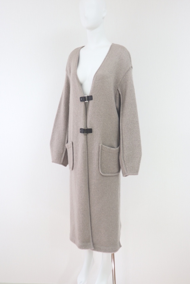 FOXEY BOUTIQUE(フォクシー） ウールモヘヤニットコート ロング