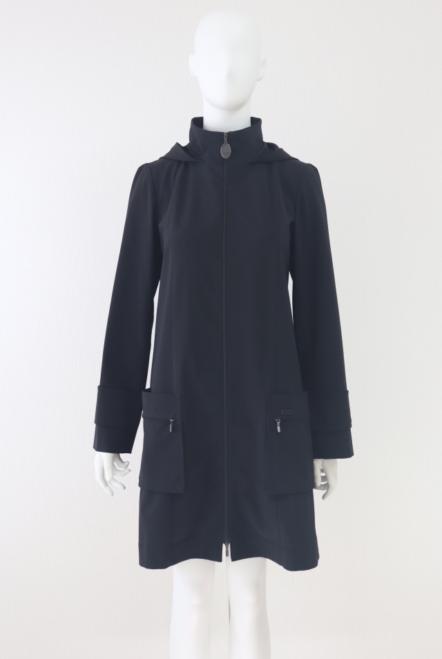 FOXEY NEWYORK(フォクシー） フード付きレイニーコート 30157