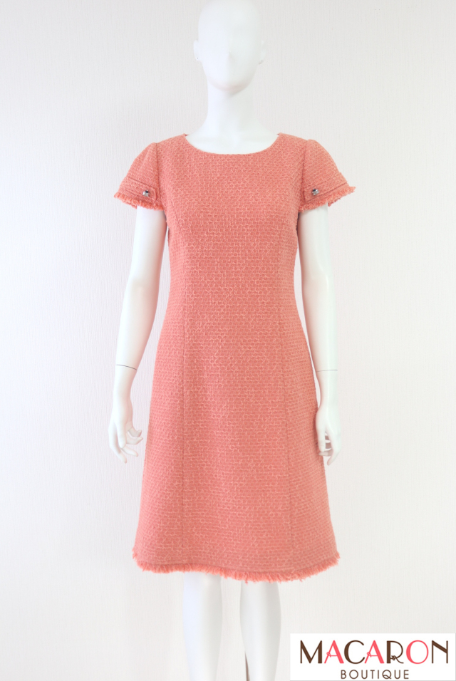 Rene(ルネ) コットンツイードワンピース 6026251