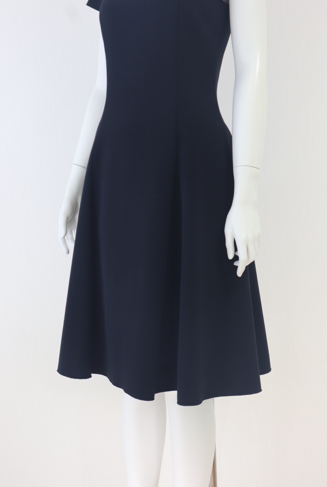 マルク未使用級★FOXEY/フォクシーマットストレッチグログラン 38 FOXEY NEWYORK(フォクシー） マットストレッチグログランワンピース 39424