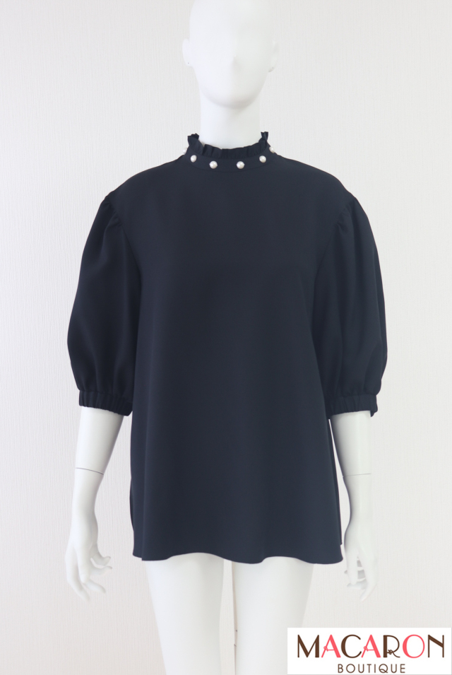 Rene（ルネ）　パフスリーブブラウス　6231020