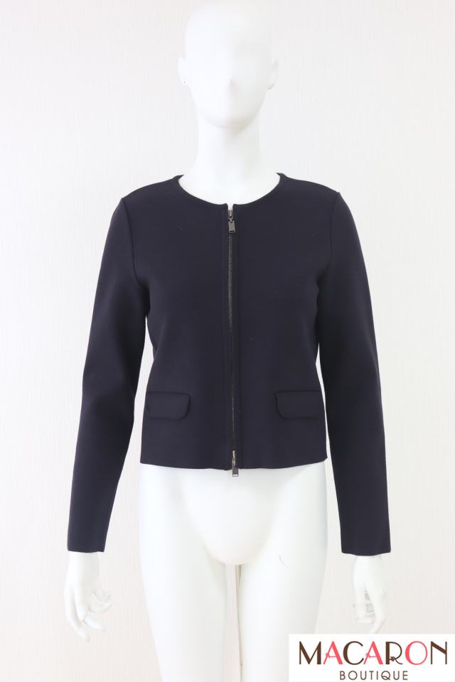 FOXEY BOUTIQUE(フォクシー) ジップアップニットジャケット カーディガン 42844