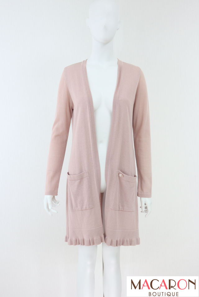 Rene(ルネ) 裾フリルロングカーディガン 5722090