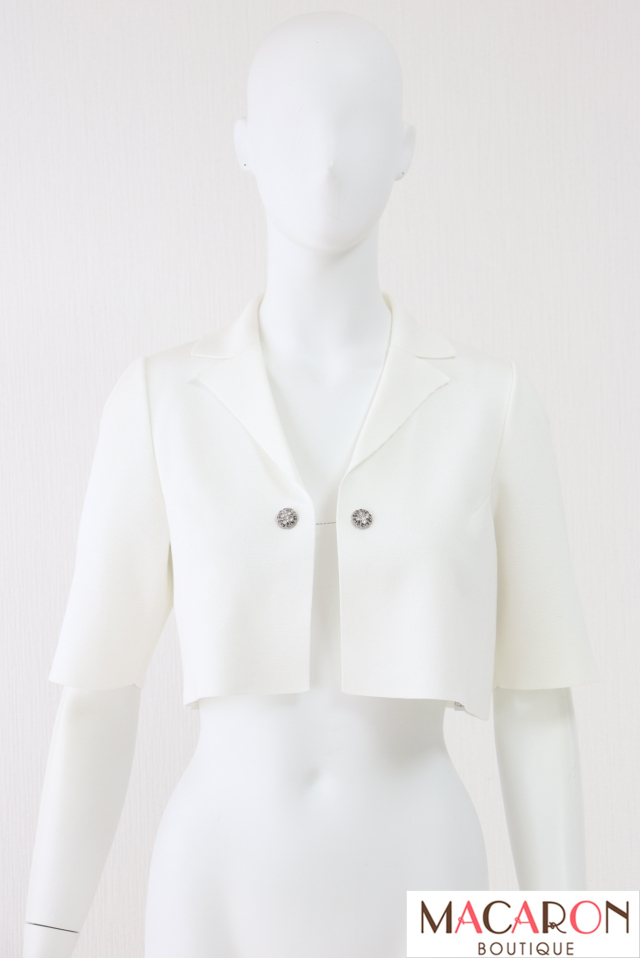 FOXEY BOUTIQUE(フォクシー) Little Jewel ニットジャケット ボレロカーディガン 37110