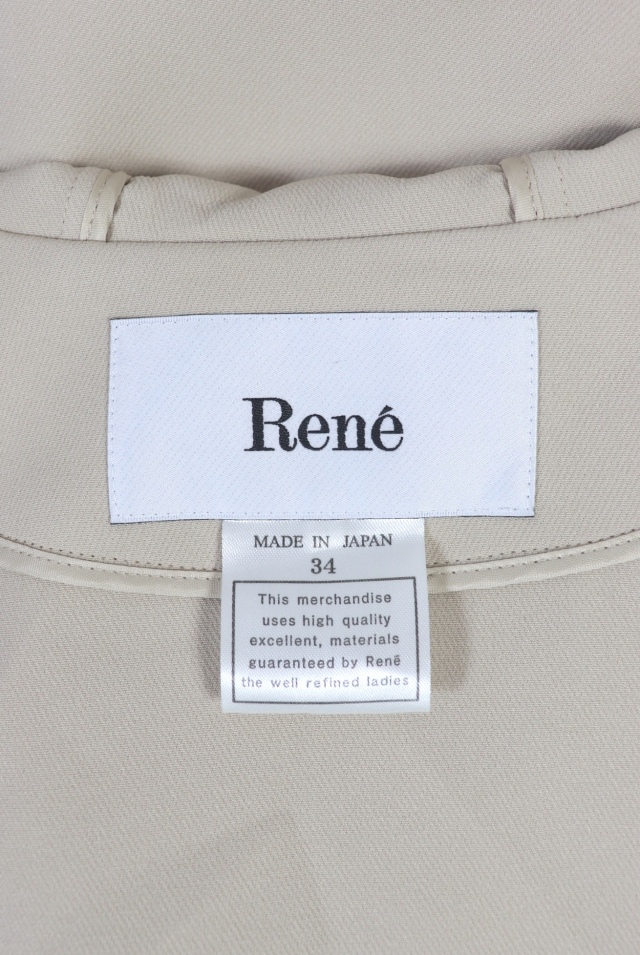 Rene（ルネ） フード付きスプリングコート 6118030