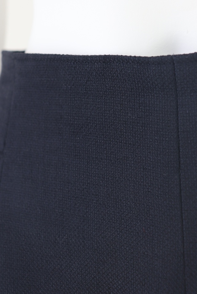 良品 Rene ルネ　キュロット ハーフパンツ　ネイビー　綺麗め　34 Rene（ルネ） キュロットパンツ ハーフパンツ 5525040