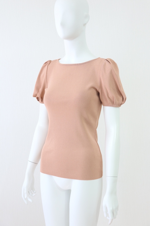 未使用・新品★FOXEYフォクシーニットトップス フローラパフ パフスリーブ38 極美品✨ フォクシーニューヨーク 半袖 パフスリーブ トップス