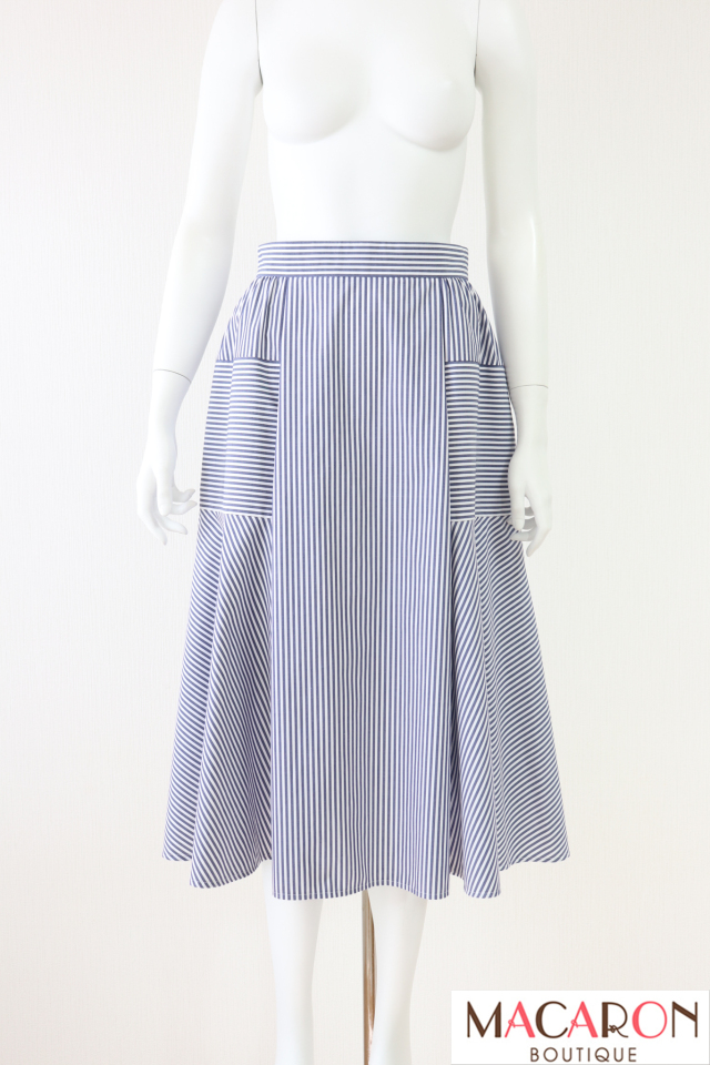 Rene（ルネ）　ストライプスカート　5234040
