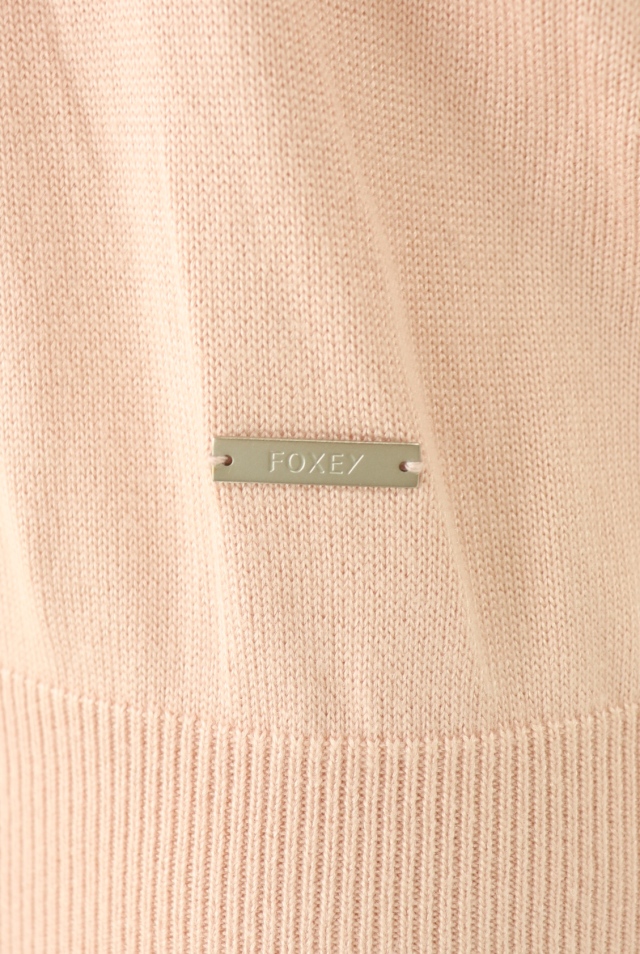 FOXEY NEWYORK COLLECTION(フォクシー） 五分袖シルクニットトップス 40594