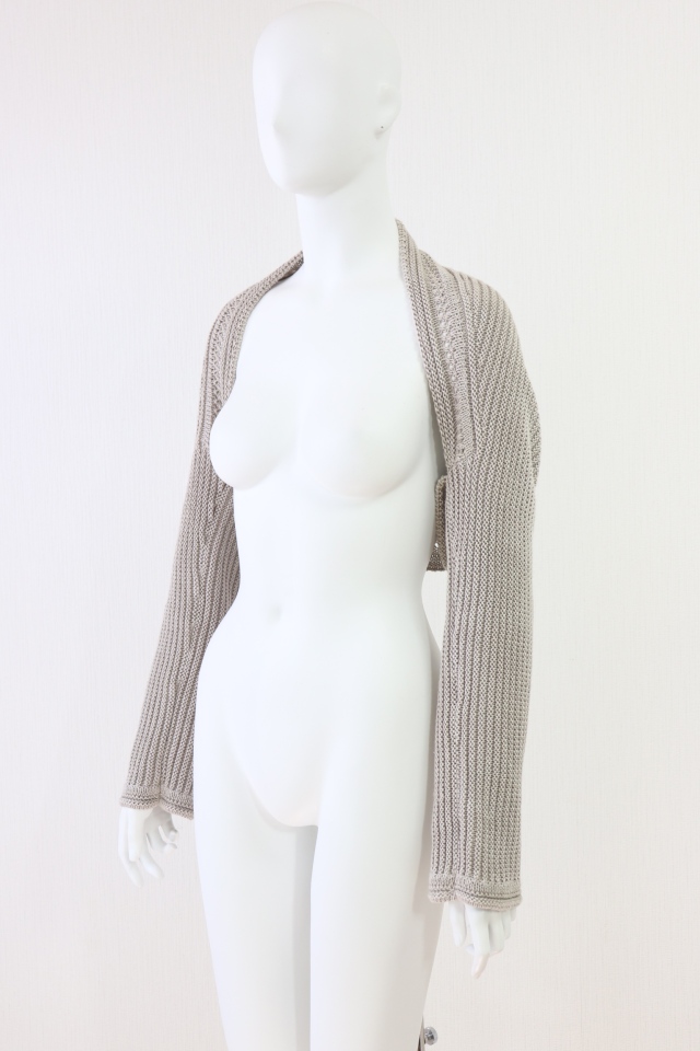 ✨未使用級✨FOXEY フォクシー バケーションボレロ リネンカーディガン FOXEY BOUTIQUE(フォクシー） リネンニットボレロカーディガン 40834