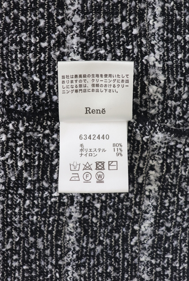 Rene（ルネ） ニットツイードワンピース 6342440