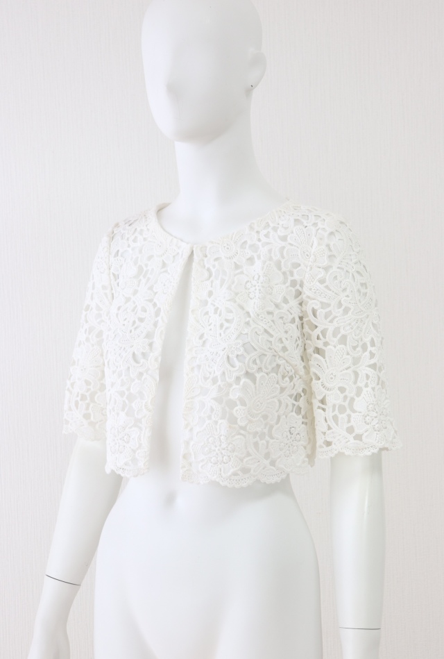 Rene ルネ　フラワーレースボレロ34♡7様　ご専用です Rene（ルネ） 刺繍レースボレロ 6013390