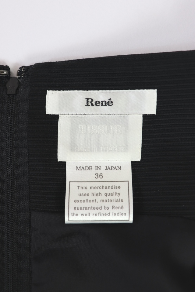 Rene（ルネ） ウエストレースワンピース 6436510