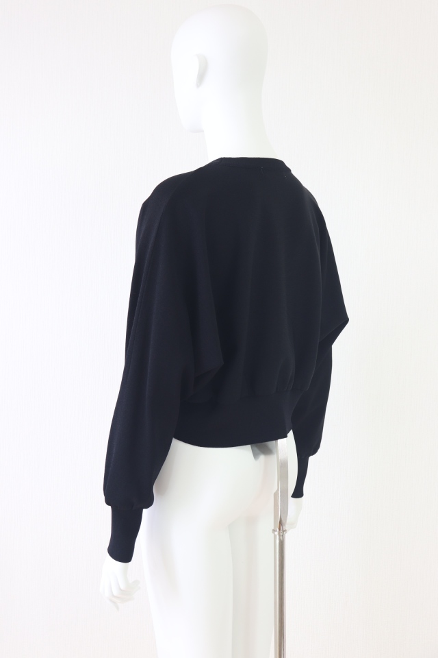 Rene　パールボタンカーディガン　6212510　2022年商品　白/ホワイト　ドルマンスリーブ　売れ筋商品|||ルネ Rene（ルネ） パールボタンカーディガン 6212510