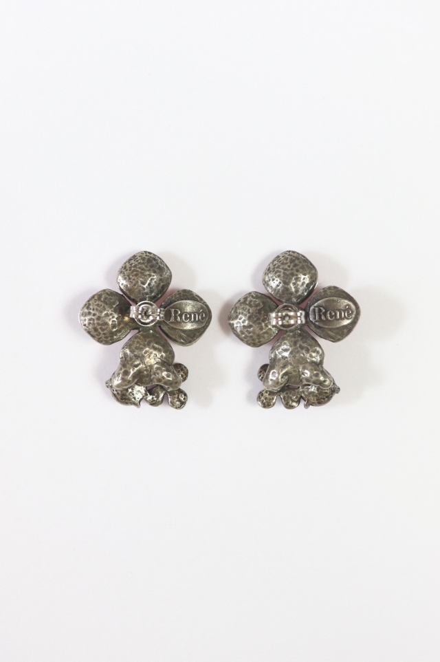 ルネ rene ピアス Rene（ルネ） ピンクフラワーピアス