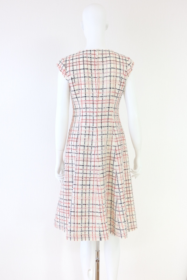 Reneルネ ツイードワンピース　ピンク Rene ルネ ピンク ツイード ワンピース 34 - メルカリ