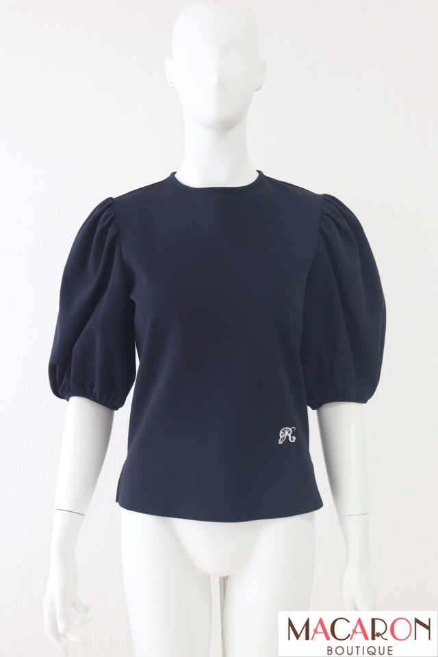 Rene(ルネ) R刺繍パフスリーブトップス 5427010