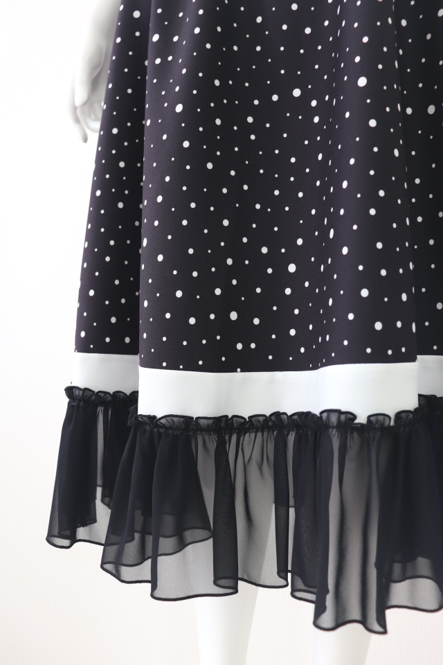 新品¥41,800 René ルネ　バルーンフレアスカート　ニット Rene（ルネ） リボンバルーンスカート 6334260